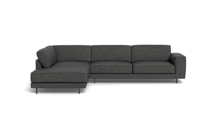 Samba Day sofa med open end - Grå - L:282 cm
